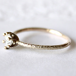 Diamond ring [0.395ct] (k10)（受注生産） 3枚目の画像