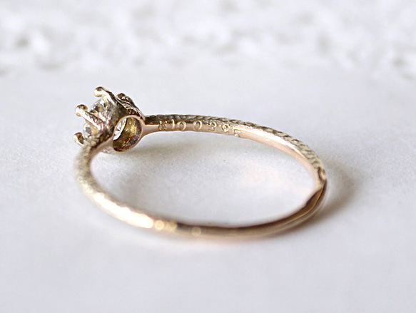 Diamond ring [0.395ct] (k10)（受注生産） 4枚目の画像