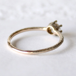 Diamond ring [0.395ct] (k10)（受注生産） 5枚目の画像