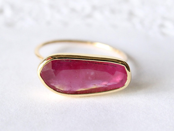 Ruby ring [4.62ct] (k18)《special price！》 2枚目の画像