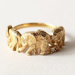 Elephant ring (gold plating) 第1張的照片