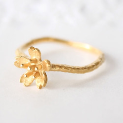 sakura ring  (gold plating) 第2張的照片