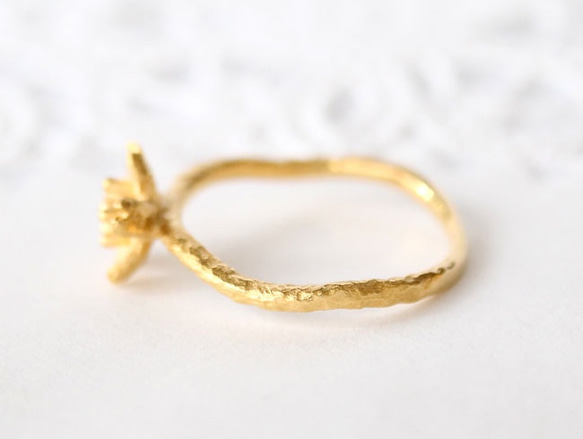 sakura ring  (gold plating) 4枚目の画像