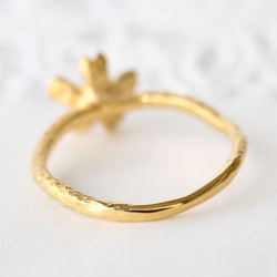 sakura ring  (gold plating) 第6張的照片