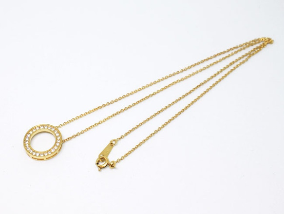 Eternity necklace S  / gold plating 3枚目の画像