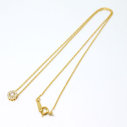 Entourage necklace  / gold plating 第3張的照片