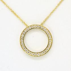 Eternity necklace(slide adjuster chain)  / gold plating 1枚目の画像