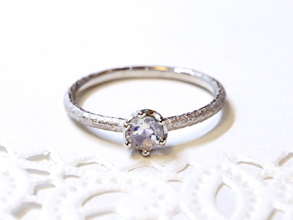 ISETAN マーキースカット　ラピスラズリ　ムーンストーン　リング ISETAN マーキースカット ラピスラズリ ムーンストーン リング