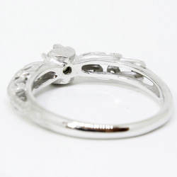 foliage scroll heart ring (matte) / Moonstone  4mm 第5張的照片