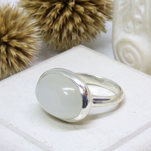 ムーンストーンのカボションリング 指輪・リング Jewelry GALLICA 通販  