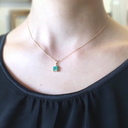 k18 Emerald necklace 第5張的照片