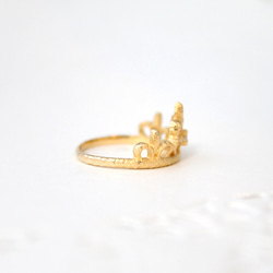 tiara ring (gold plating) 第2張的照片