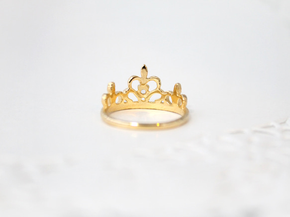 tiara set ring (gold plating) 第3張的照片