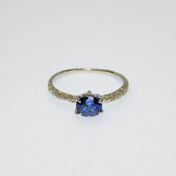 《春季促銷50％OFF》 K18WG藍寶石戒指[1.18ct] 第3張的照片