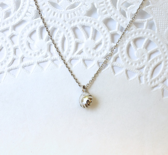 Akoya pearl necklace (rhodium plating) 第2張的照片