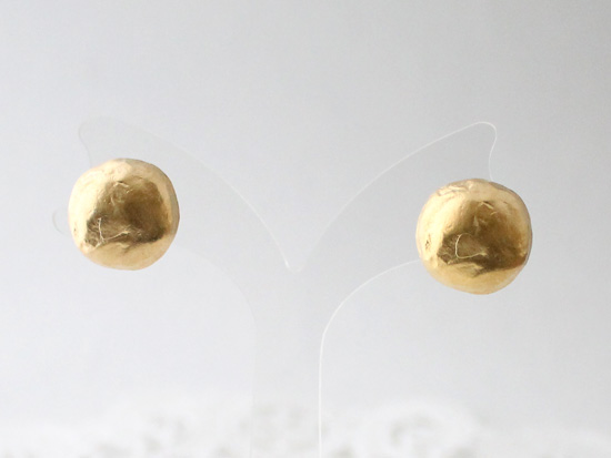 ishikoro pierce circle  (gold plating)【受注生産】