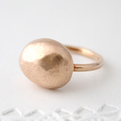 ishikoro ring(pink gold plating) 第1張的照片
