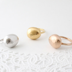 ishikoro ring(pink gold plating) 第3張的照片