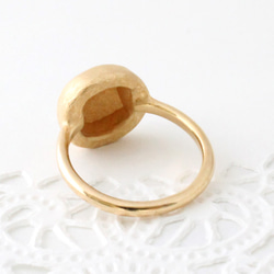 ishikoro ring circle (gold plating) 2枚目の画像