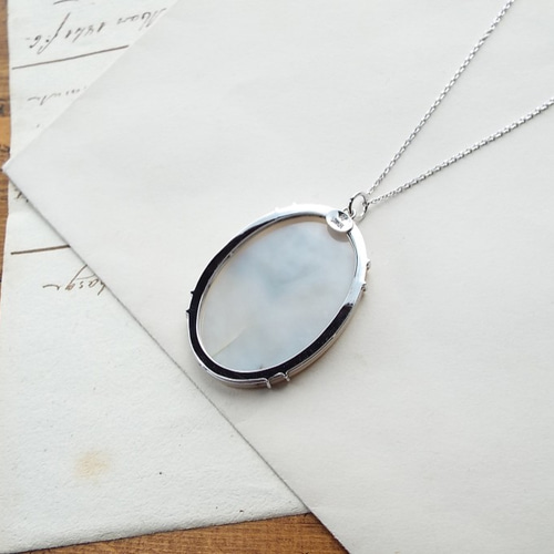 一点物】デンドリティックアゲートのネックレス ネックレス