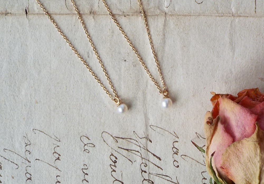 枝シリーズ　パールネックレス（アコヤパール・本真珠） 42,900円