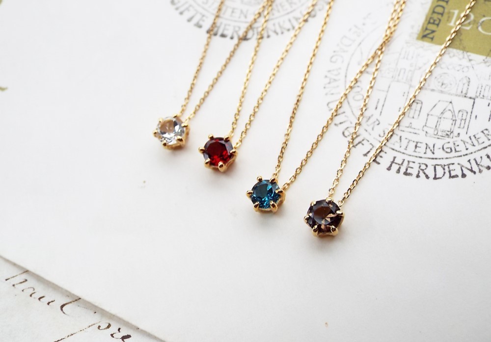 枝シリーズ　6本爪ネックレス