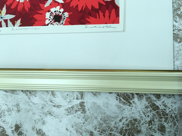 ◆ウォールシェルフ 壁掛けラック ディスプレイスタンド★バリエ・モジュール★天然木 クリームパール320mm幅 5枚目の画像