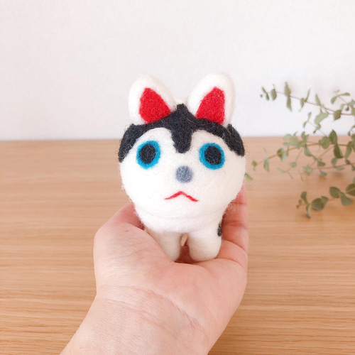 羊毛フェルトの犬張子 羊毛フェルト woolwool 通販 11583622｜Creema