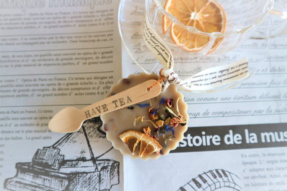 再販☆紅茶香るアロマワックスサシェ キャンドル・キャンドルホルダー