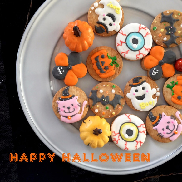 クッキーレイハロウィンアイシングクッキー クッキー お菓子の