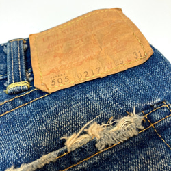 Levis リーバイス LVC 復刻 67505-0217 日本製 セルヴィッチ 赤耳 デニムパンツ ジーンズ リメイク 7枚目の画像