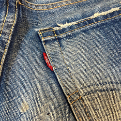 Levis リーバイス LVC 復刻 67505-0217 日本製 セルヴィッチ 赤耳 デニムパンツ ジーンズ リメイク 9枚目の画像