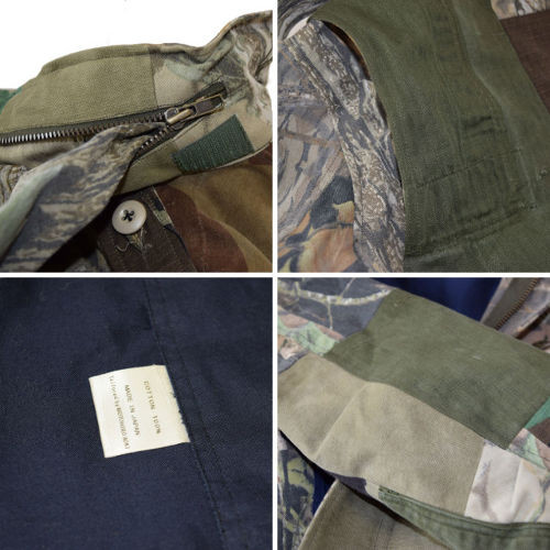 HAND MADE ハンドメイド Military Patch Work M65 ミリタリー パッチ