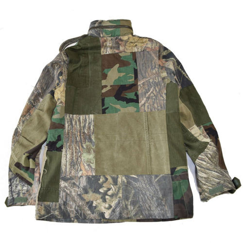 HAND MADE ハンドメイド Military Patch Work M65 ミリタリー パッチ