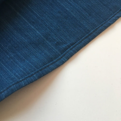 VARIOUS 武州藍染 ランダムウッドボタン S/S シャツ 半袖 Bushu Aizome Shirts w/woo 7枚目の画像