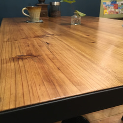 アイアンダイニングテーブル ※艶消ウレタン塗装含 3枚目の画像