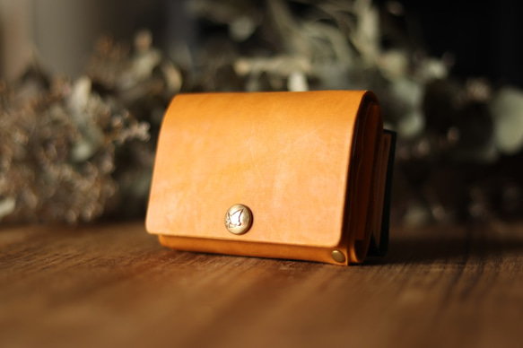 どの色をおんぶする？【着脱式！三折おんぶ財布】ミニマム・三つ折り・コンパクト 1枚目の画像