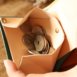 どの色をおんぶする？【着脱式！三折おんぶ財布】ミニマム・三つ折り・コンパクト 5枚目の画像