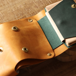 どの色をおんぶする？【着脱式！三折おんぶ財布】ミニマム・三つ折り・コンパクト 7枚目の画像