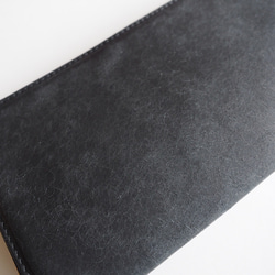 margot 薄くて軽くて大容量な長財布 24ZipWallet  ブラック 8枚目の画像
