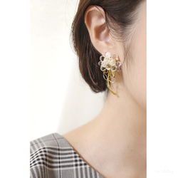 雫 bouquet pierce&earring 2枚目の画像