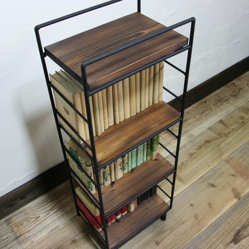 ウッド マガジンラック オーダーメイド MAGAZINE RACK［forest］マガジンラック ataW別注色／SAITO WOOD