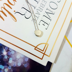 DoriAN獨家設計純銀手作品牌 Mini heart 小愛心925純銀項鍊 附純銀保證卡精美禮物包裝 生日禮物 第4張的照片