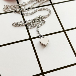 DoriAN獨家設計純銀手作品牌 Mini heart 小愛心925純銀項鍊 附純銀保證卡精美禮物包裝 生日禮物 第1張的照片