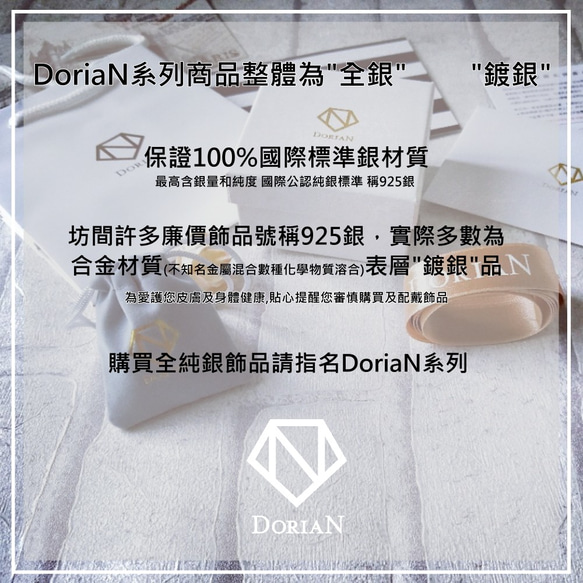 DoriAN手作銀飾品牌 十字架 純銀 耳環 贈精美包裝拭銀布組 現貨 附純銀保證卡 18K金 耳針 十字 基督 耶穌 第7張的照片