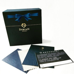 DoriAN獨家設計純銀手作品牌 海星鑲鑽 純銀項鍊 海星 星星 純銀 18K金 附純銀保證卡及精美禮物包裝 專用拭銀布 第7張的照片