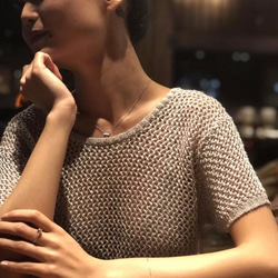 DoriANハンドメイドシルバーデザインブランドファッションスクエアダイヤモンドスターリングシルバーネックレスネックレスドリルで 5枚目の画像