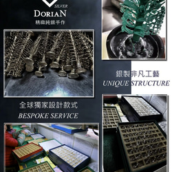 DoriAN獨家設計銀飾品牌 淡水珍珠 方鑽 純銀耳環 前後配戴式 耳針 附保證卡禮物包裝拭銀布組合 珍珠耳環 可抗過敏 第9張的照片