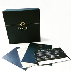 獨家設計DoriAN手作品牌 附保證卡禮物包裝拭銀布組 幸運 鑰匙 925銀 鍍18K金色 純銀項鍊 KEY 禮物 現貨 第10張的照片