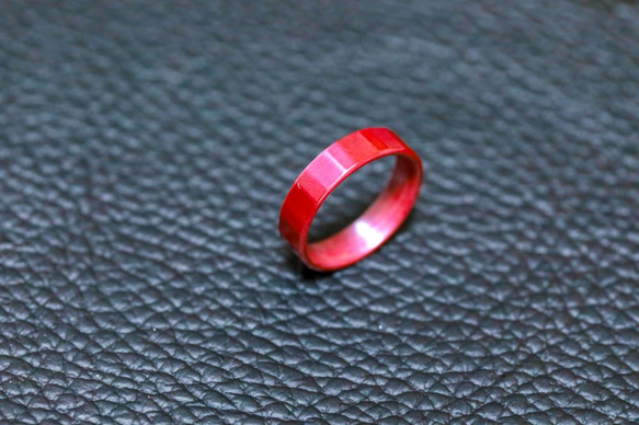緋銅のイヤリング① 緋銅】緋色の指輪 戒指 Thousandth Works 的作品 6675137｜Creema